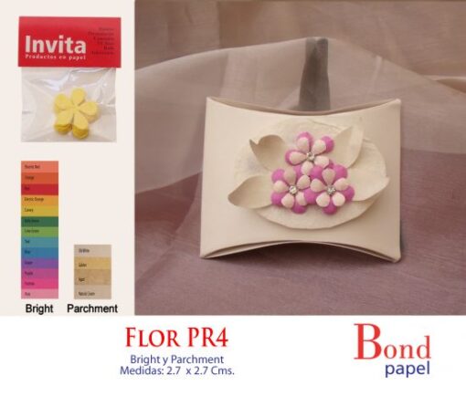 Flor PR 4 Bond papel