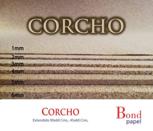 Corcho 1-6 Bond papel