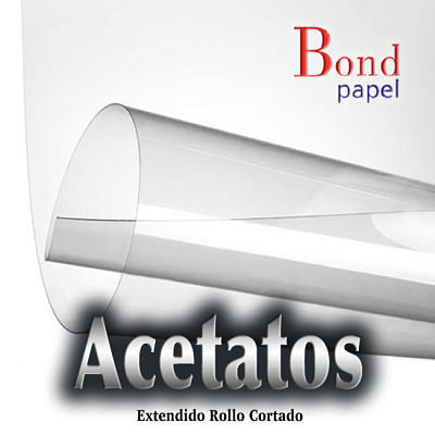 acetatos- Bondpapel